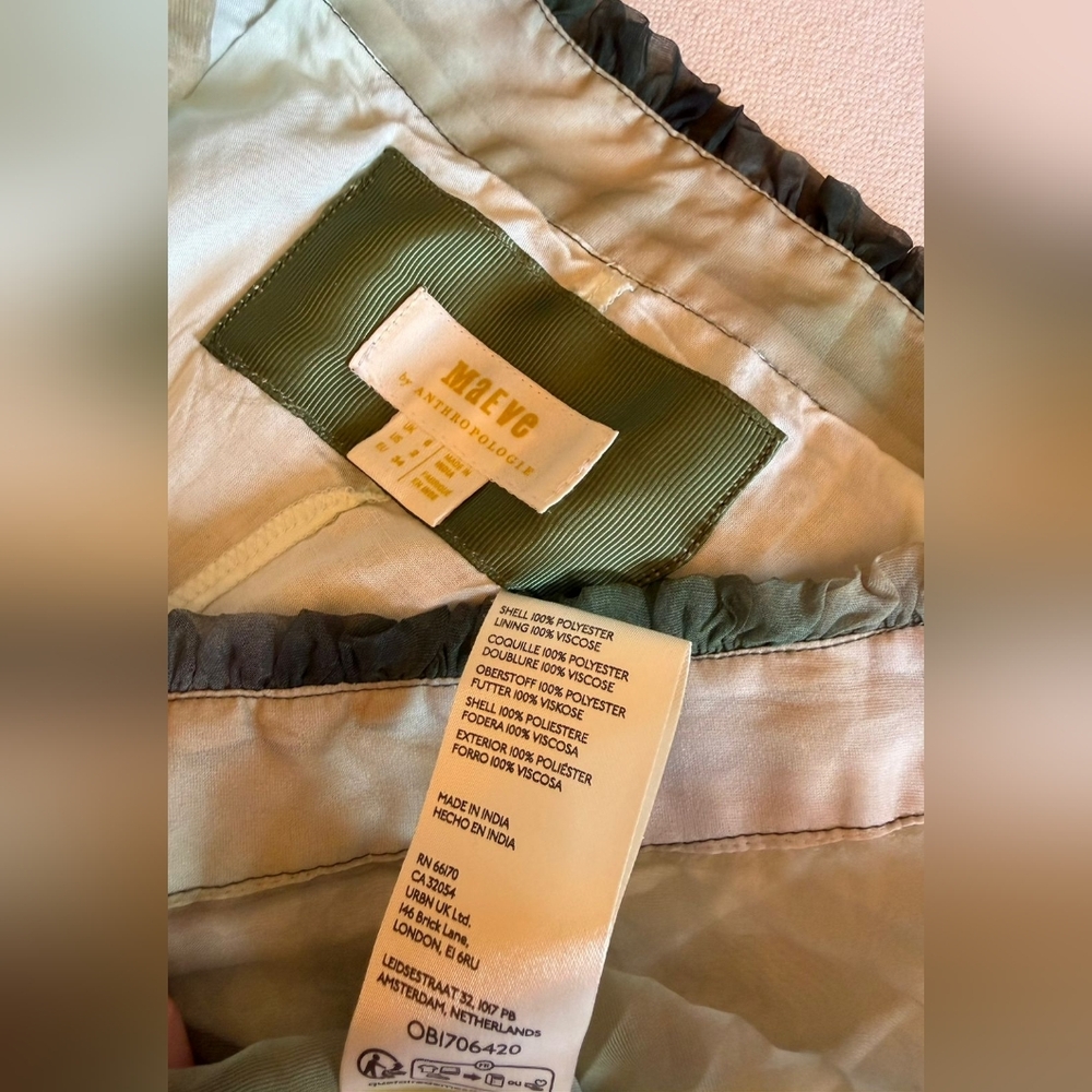 HTF Anthropologie Maeve Pleated Maxi Skirt - Picture 9 of 9